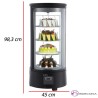 Expositor de tartas refrigerado 72 L 190W.