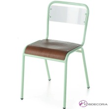 Silla BULARROS para bares de madera