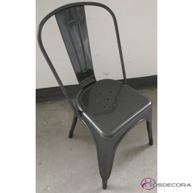 Silla tolix economica Gris CANTALEJO