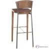 Taburete HAZA asiento de madera