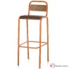 Taburete alto MANCILES asiento de madera