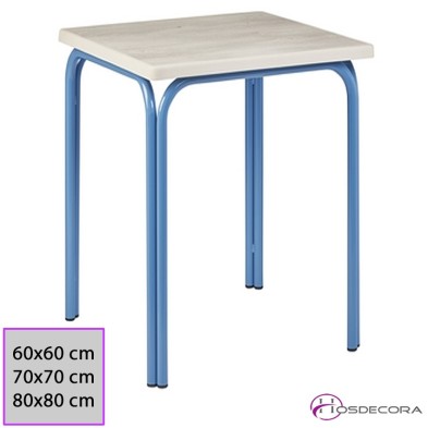 Mesa de bar Cuadrada Coreses tablero de SM