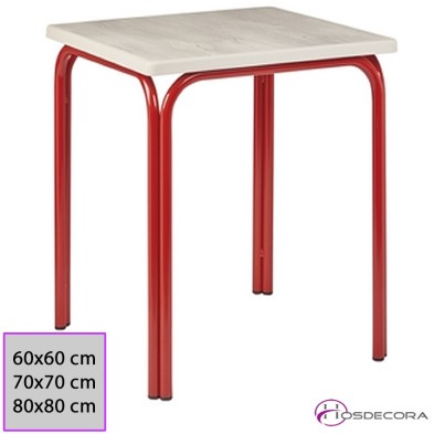 Mesa de bar Cuadrada Coreses tablero de SM