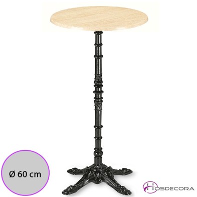 Mesa Alta Llosa Tablero SM Redondo 60 cm