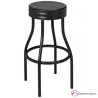 Taburete alto de bar tubo acerado - BARREGAS