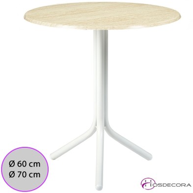 Mesa Costur redonda con tablero SM