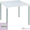 Mesa de polipropileno 70 x 70 cm - ALBARES