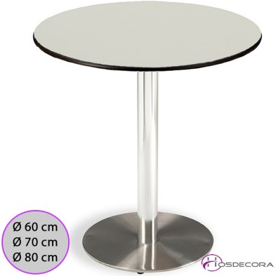 Mesa redonda con tablero Compact - Anievas