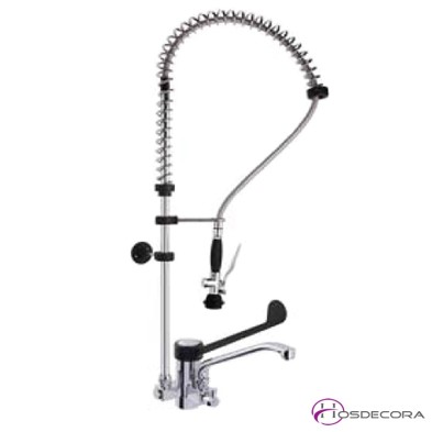 Grifo de ducha dos aguas monomando  y grifo corto GDPL-MG