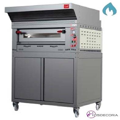 Horno de Pizzas a gas 1 cámara 29 Kw - FLAME 9