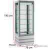 Expositor mixto refrigeración y congelación EVO 5400