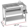 Mesa simple preparación de cóctel con estante 85-MCE-120D+