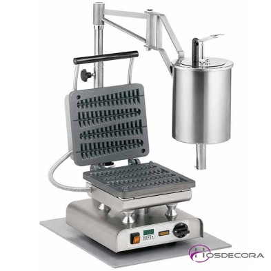 Multi gofrera eléctrica con una platina 2200 W
