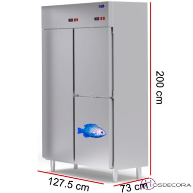 Nevera snack para pescado 920 L - 1025 W