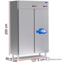 Armario refrigerado para pescado 680 L - 830 W - 127.5 x 60.5