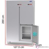 Armario de congelación 610 L - 1025 W - 127.5 x 60.5 cm