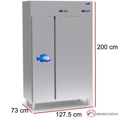 Armario para pescado 865 L - 460 W - 127.5 x 60.5 cm