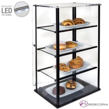 Vitrina neutra de metacrilato modelo mini