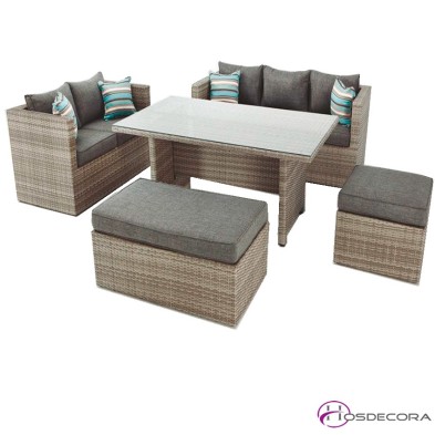 Set de muebles de terraza Deza