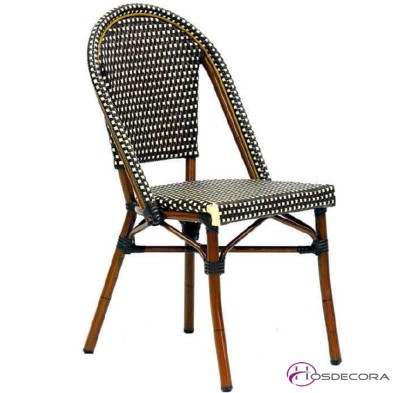 Silla terraza parisina apilable