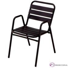 Sillon de aluminio para terraza bar
