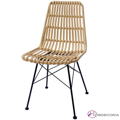 Silla ALEGIA de wicker sintético