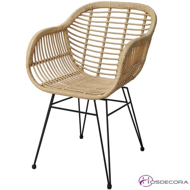 Sillón TIBI de wicker