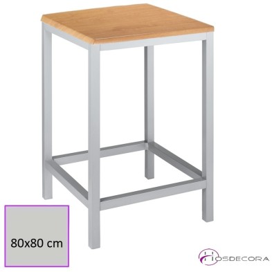 Mesa taburete Tablero SM cuadrado Horra