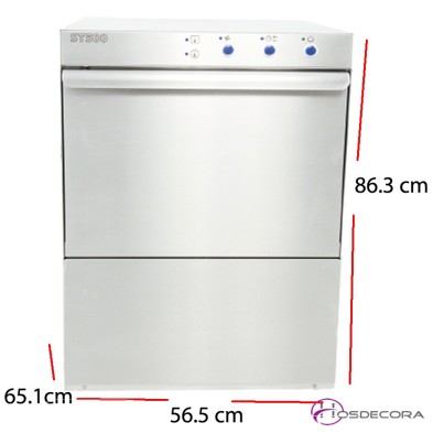 Lavavajillas de bar 40x40- Altura útil 30 cm. 47-ST400