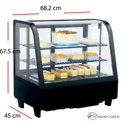 Vitrina expositora sobremesa 68.2 x 45 cm 47-XCW100