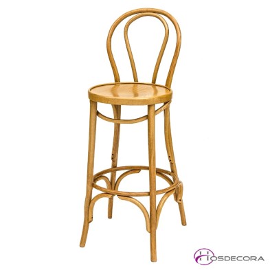 Taburete tipo cafetin colro natural mod Normandia