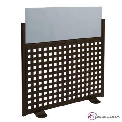 Separador de Terraza Liso con Metacrilato