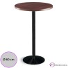 Mesa alta Lameiro Tablero Redondo 60 cm