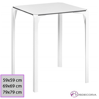 Mesa PINAR cuadrada tablero compact