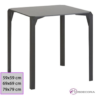 Mesa PINAR cuadrada tablero compact