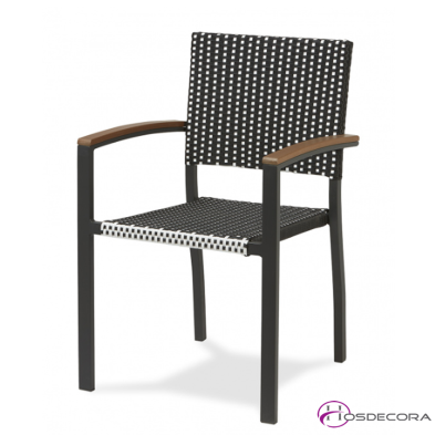 Sillón de terraza con asiento de gran calidad en textilene