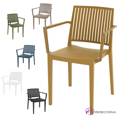 Sillón de terraza para heladerías