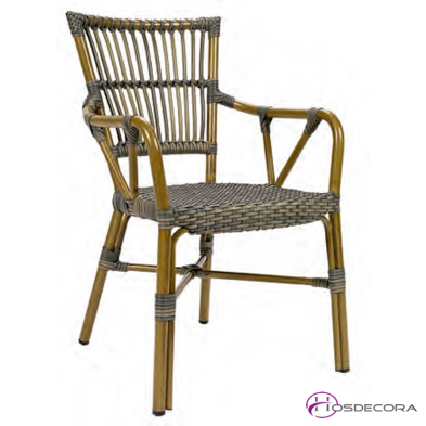 Silla terraza con brazos- POLINESIA