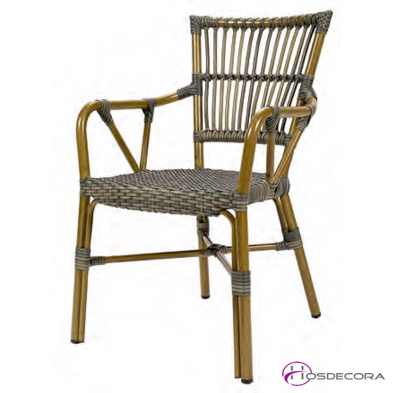 Silla terraza con brazos- POLINESIA
