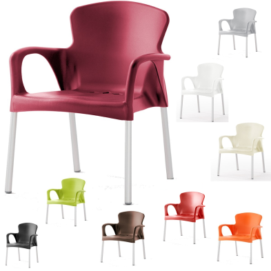 Sillón terraza Polipropileno y aluminio ISGRACE