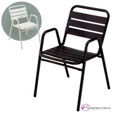 Sillon de aluminio para terraza bar