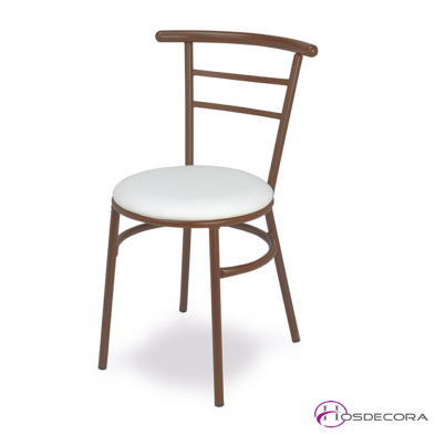 Silla para bar tapizada en skay o polipiel CANFRANC