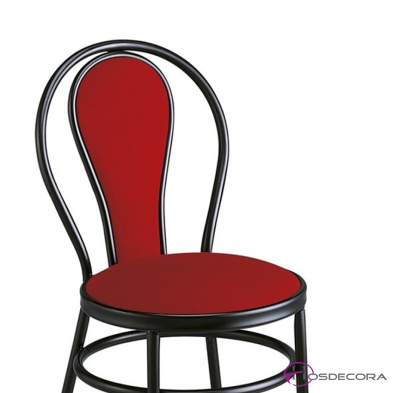 Silla para bar mr101 asiento madera