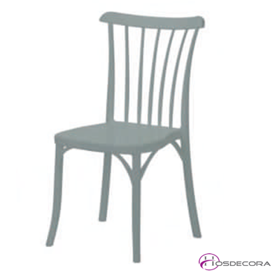 Silla de Bar en Polipropileno -BENASQUE