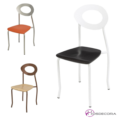 Silla para bar asiento madera - ONTIGOLA