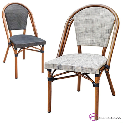 Silla parisina de rattan sintetico - VILLABLANCA