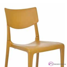 Silla en polipropileno Town de bar apilable