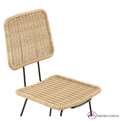 Silla ALAEJOS de wicker sintético