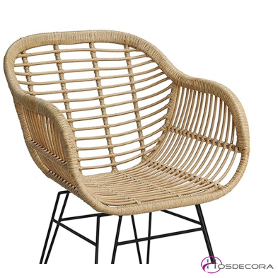 Sillón TIBI de wicker