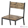 Silla de Forja Asiento Madera - INCA